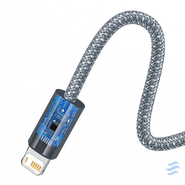 Baseus Dynamic Series cable USB to Lightning 2.4A 2m (gray) USB to Lightning