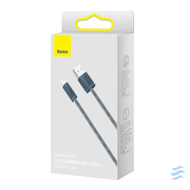 Baseus Dynamic Series cable USB to Lightning 2.4A 2m (gray) USB to Lightning