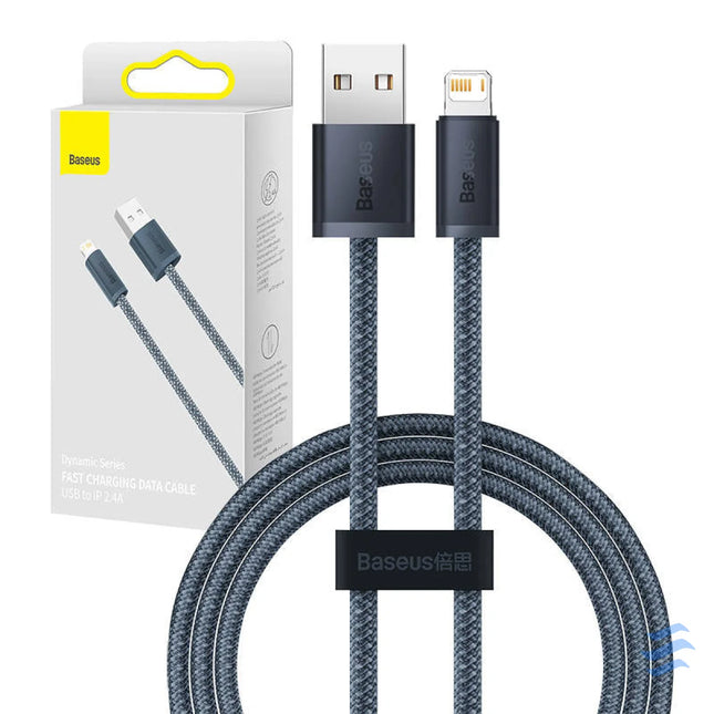Baseus Dynamic Series cable USB to Lightning 2.4A 2m (gray) USB to Lightning