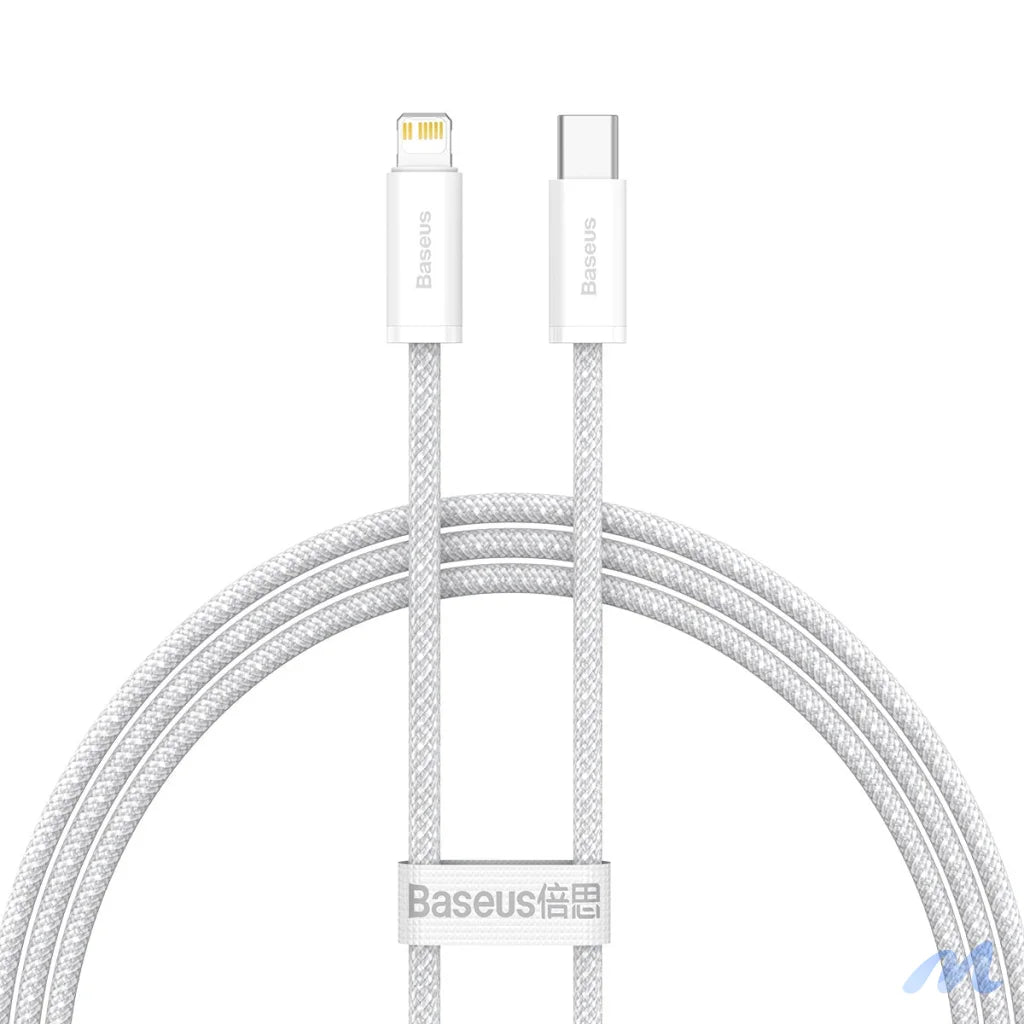 Baseus Dynamic USB-C cable for Lightning, 23W, 1m (white)