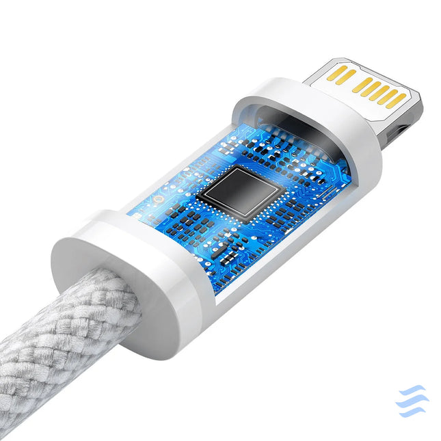 Baseus Dynamic USB C cable for Lightning 23W 1m (white) USB C to Lightning