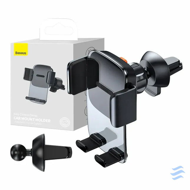 Baseus Easy Control Clamp car holder for grid (black) Phone holders