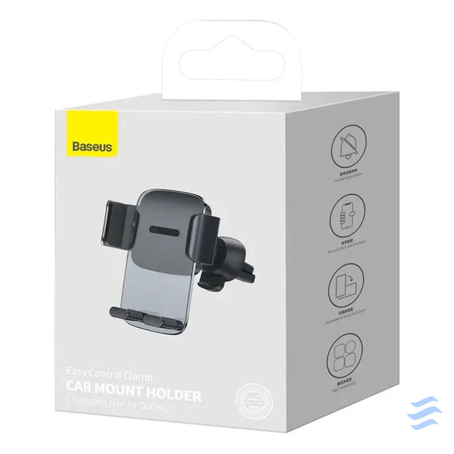 Baseus Easy Control Clamp car holder for grid (black) Phone holders