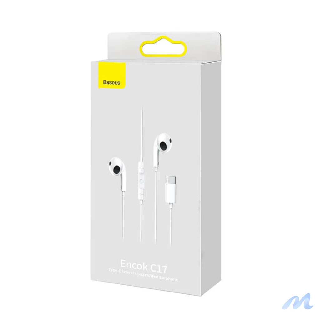 Baseus Encok C17 Earphones (white)