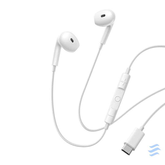 Baseus Encok CZ19 Wired In Ear Headphones White Wired