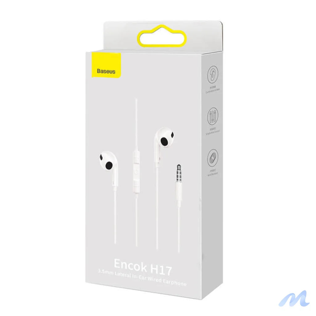 Baseus Encok H17 Earphones (white)