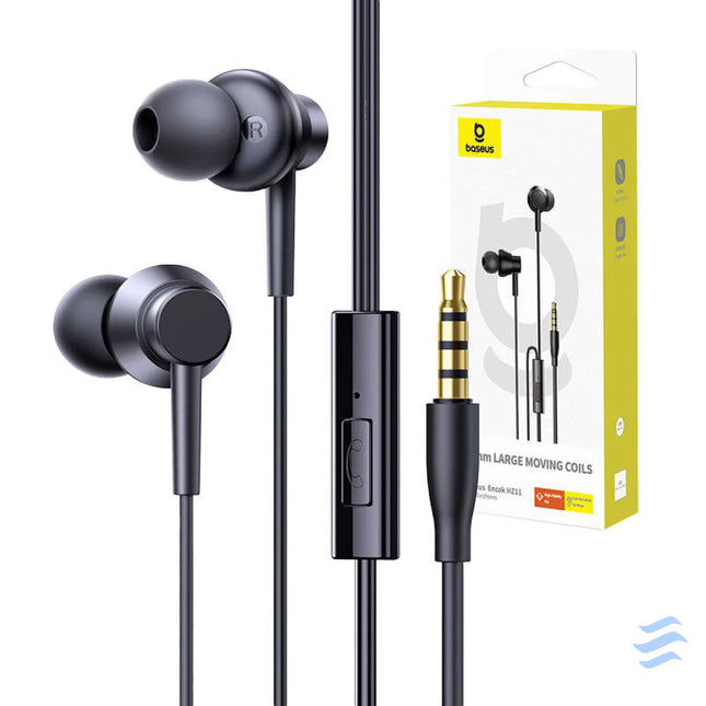 Baseus Encok HZ11 headphones black Wired