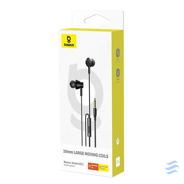 Baseus Encok HZ11 headphones black Wired