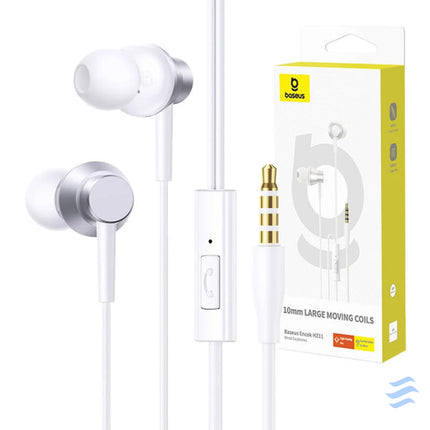 Baseus Encok HZ11 headphones white Wired