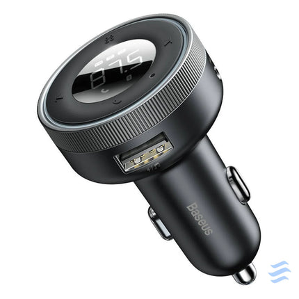 Baseus Enjoy Car Wireless MP3 Charger Bluetooth 5.0 microSD AUX (black) Car transmitters