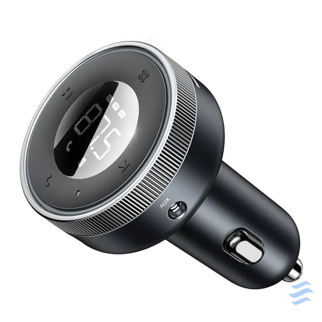Baseus Enjoy Car Wireless MP3 Charger Bluetooth 5.0 microSD AUX (black) Car transmitters