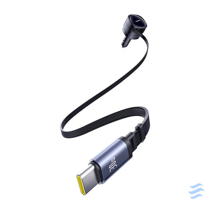 Baseus Enjoyment Max car charger with USB C + USB C cables 60W Black Car chargers