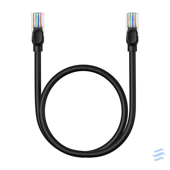 Baseus Ethernet CAT5 0,5m network cable (black) Network cables