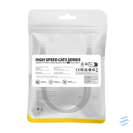 Baseus Ethernet CAT5 0,5m network cable (black) Network cables