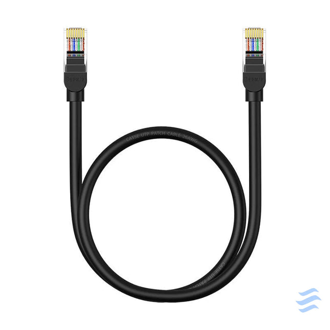 Baseus Ethernet CAT5 0,5m network cable (black) Network cables