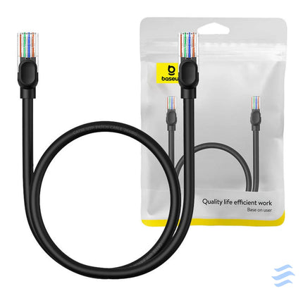 Baseus Ethernet CAT5 0,5m network cable (black) Network cables