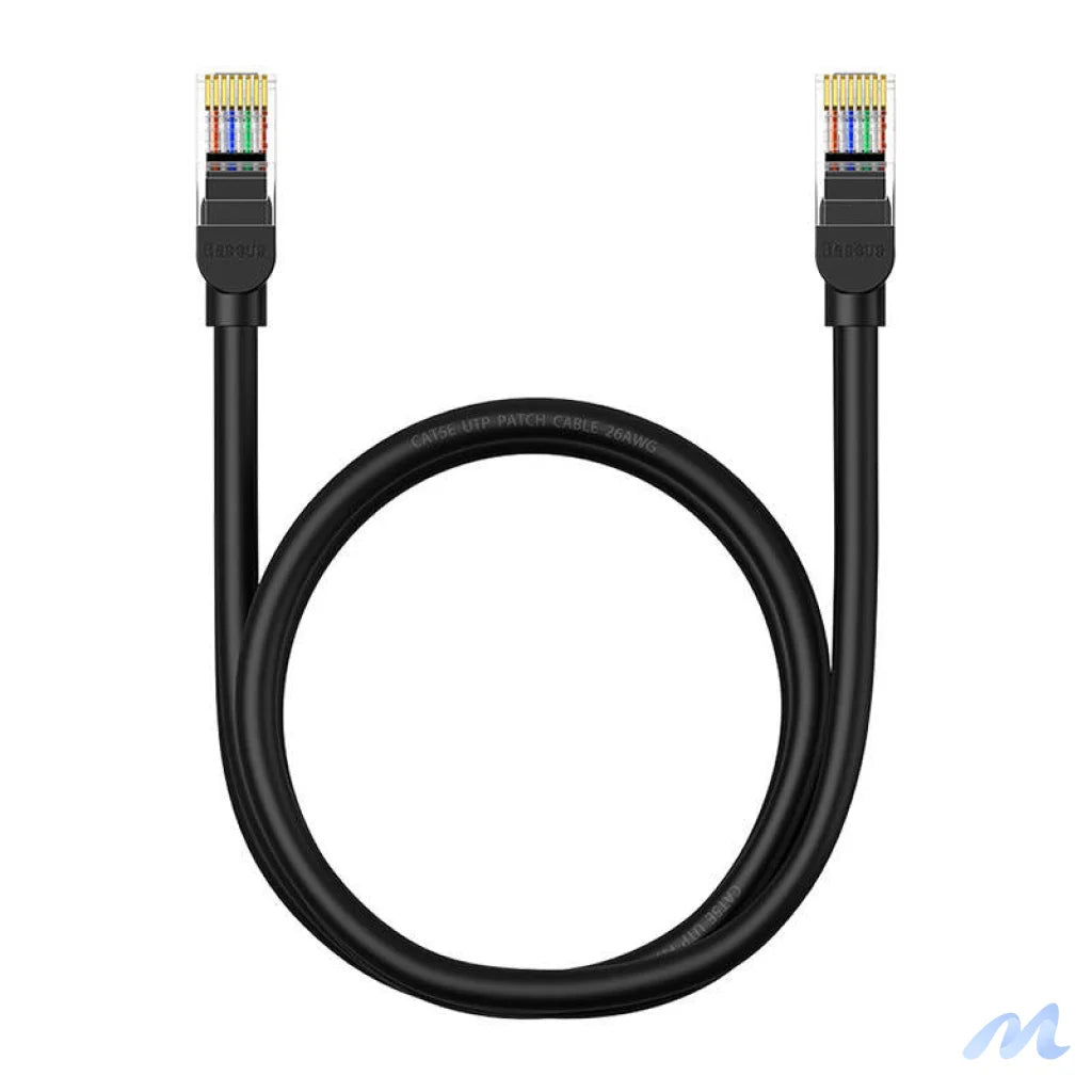 Baseus Ethernet CAT5, 1m network cable (black)