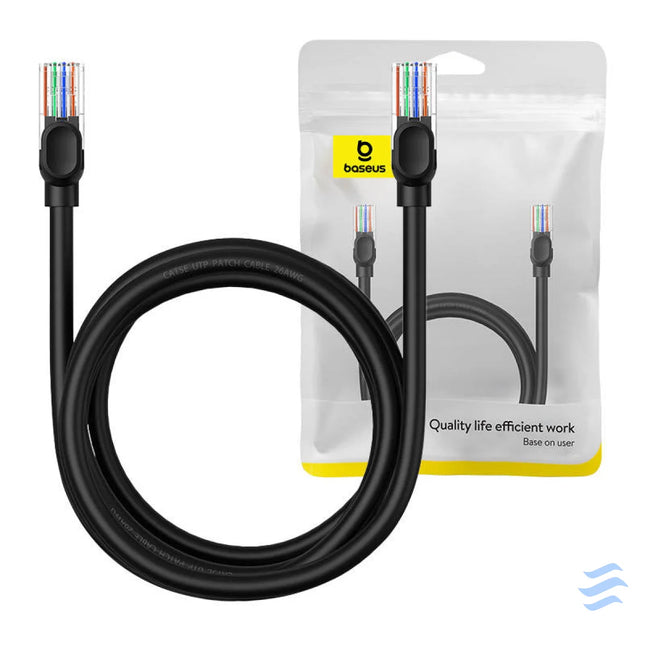Baseus Ethernet CAT5 2m network cable (black) Network cables