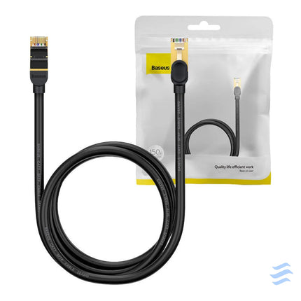Baseus Ethernet RJ45 10Gbps 1.5m network cable (black) Network cables
