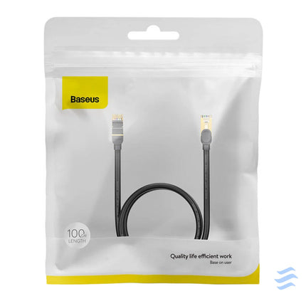 Baseus Ethernet RJ45 10Gbps 1m network cable (black) Network cables