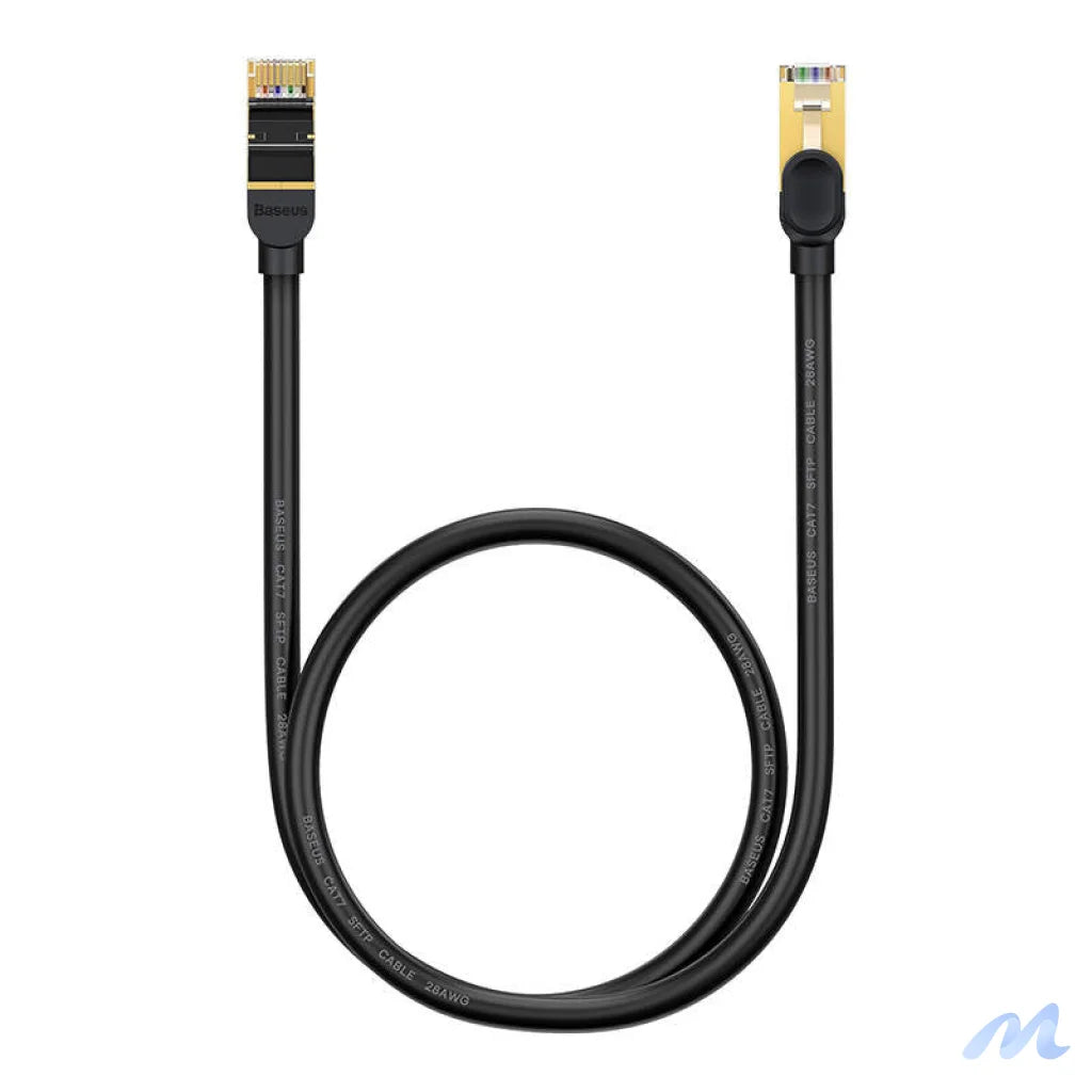 Baseus Ethernet RJ45, 10Gbps, 1m network cable (black)