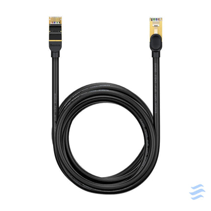 Baseus Ethernet RJ45 10Gbps 5m network cable (black) Network cables