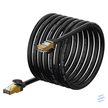 Baseus Ethernet RJ45 10Gbps 8m network cable (black) Network cables