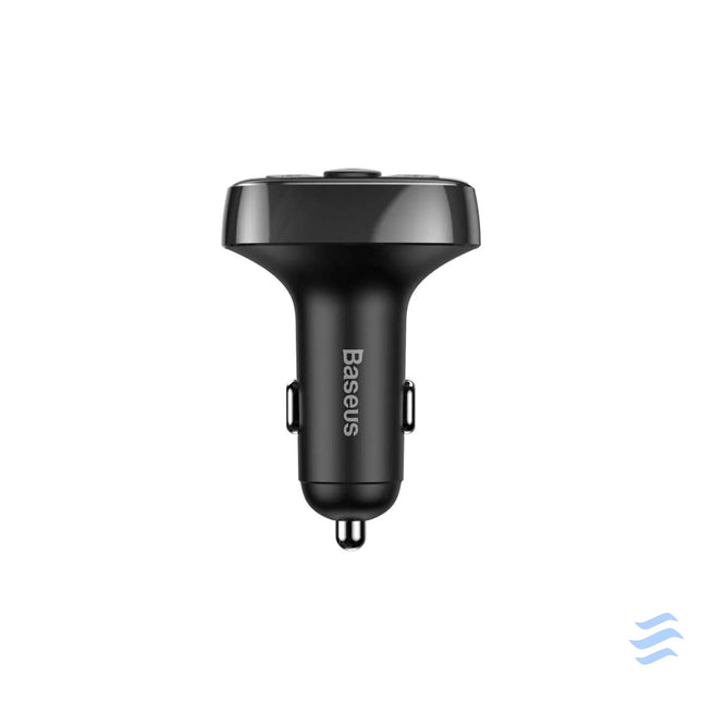 Baseus FM Transmitter T typed Bluetooth 2xUSB microSD (Black) Car transmitters