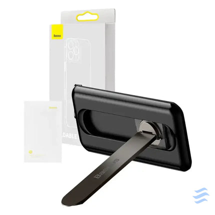 Baseus Foldable Bracket for Phone (Black) Ring holders