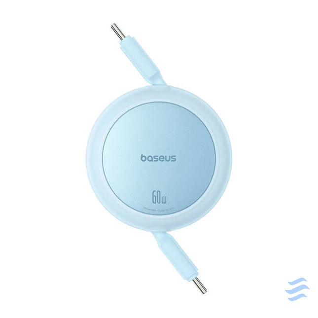 Baseus Free2Pull Mini USB C to USB C 60W USB cable 1m (blue) USB C to USB C