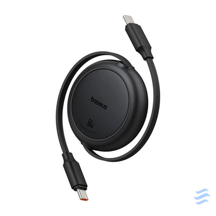 Baseus Free2Pull Mini USB C to USB C USB cable 60W 1 (black) USB C to USB C