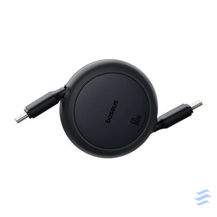 Baseus Free2Pull Mini USB C to USB C USB cable 60W 1 (black) USB C to USB C
