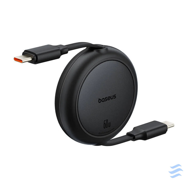 Baseus Free2Pull Mini USB C to USB C USB cable 60W 1 (black) USB C to USB C