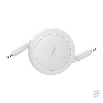 Baseus Free2Pull Mini USB C to USB C USB cable 60W 1 (white) USB C to USB C