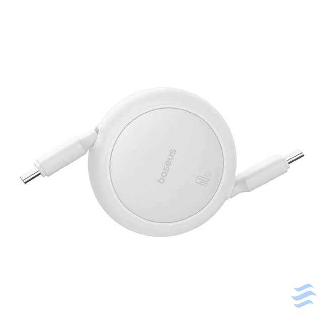 Baseus Free2Pull Mini USB C to USB C USB cable 60W 1 (white) USB C to USB C
