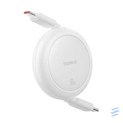 Baseus Free2Pull Mini USB C to USB C USB cable 60W 1 (white) USB C to USB C