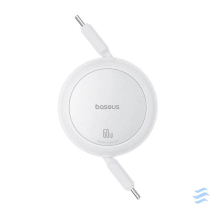 Baseus Free2Pull Mini USB C to USB C USB cable 60W 1 (white) USB C to USB C