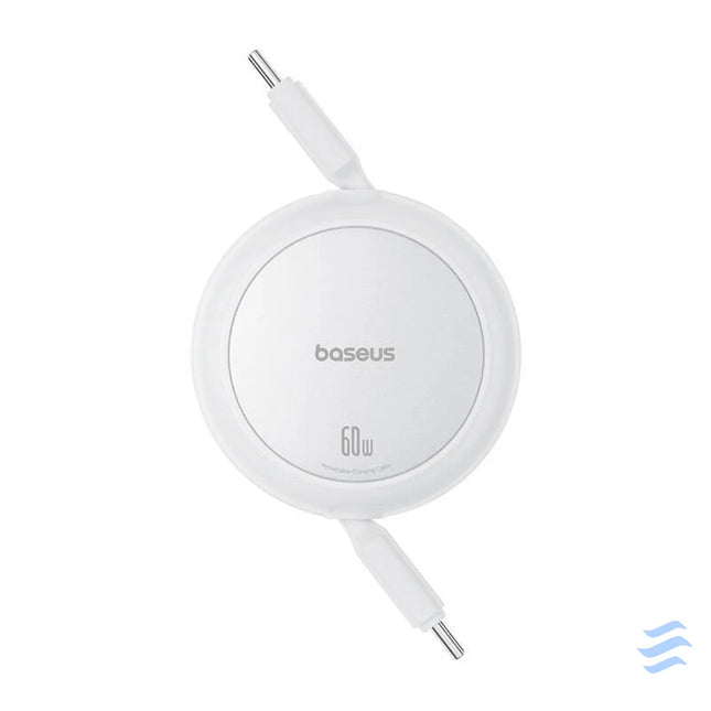 Baseus Free2Pull Mini USB C to USB C USB cable 60W 1 (white) USB C to USB C
