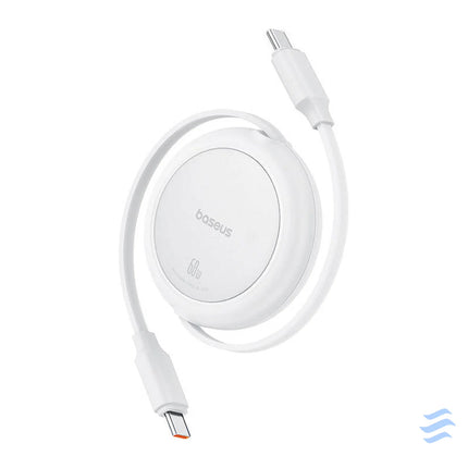 Baseus Free2Pull Mini USB C to USB C USB cable 60W 1 (white) USB C to USB C