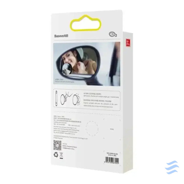 Baseus full view blind spot rearview mirrors Black Other