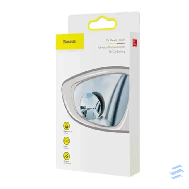 Baseus full view blind spot rearview mirrors Black Other