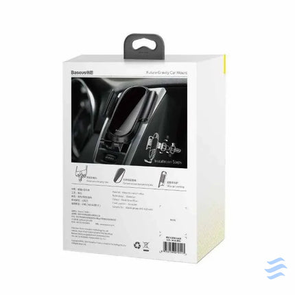 Baseus Future Gravity Car Mount Gravitational car holder (black) Phone holders