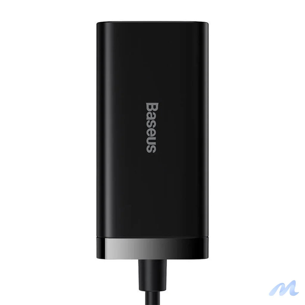 Baseus GaN3 Pro wall charger 2xUSB-C + 2xUSB, 100W (black)