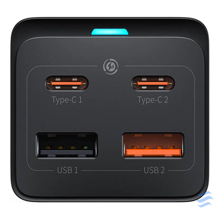 Baseus GaN3 Pro wall charger / powerstrip 2xUSB + 2xUSB C + AC 65W For tablets