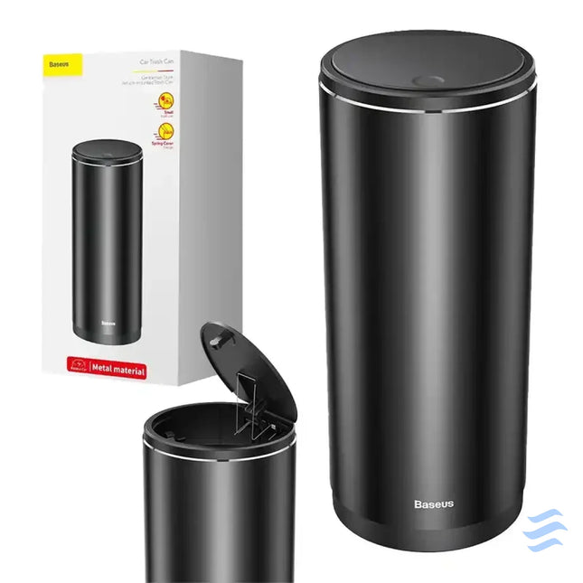 Baseus Gentleman Style Vehicle mounted Trash Can Black Storage