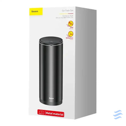 Baseus Gentleman Style Vehicle mounted Trash Can Black Storage