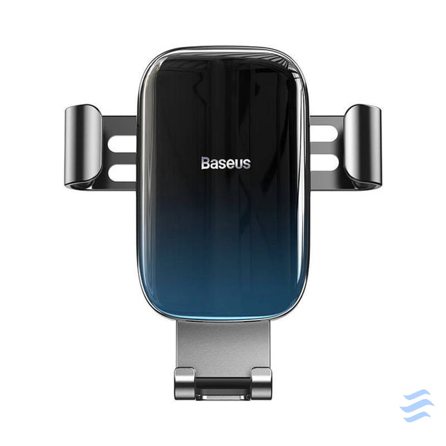 Baseus Glaze gravitational car holder for ventilation grid aluminum (black) Phone holders