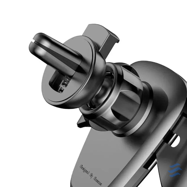 Baseus gravitational grip on the car grid black Phone holders