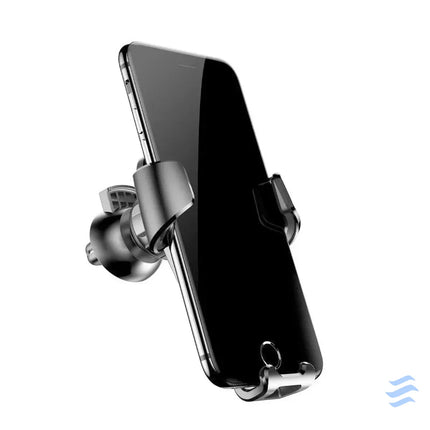 Baseus gravitational grip on the car grid black Phone holders
