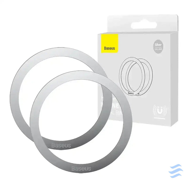 Baseus Halo Magnetic Ring for phones MagSafe (Silver) Ring holders